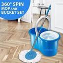 Plastic Bucket Spin Mop